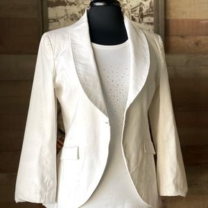 White Equestrian Jacket